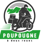Logo Poupougne à deux roues