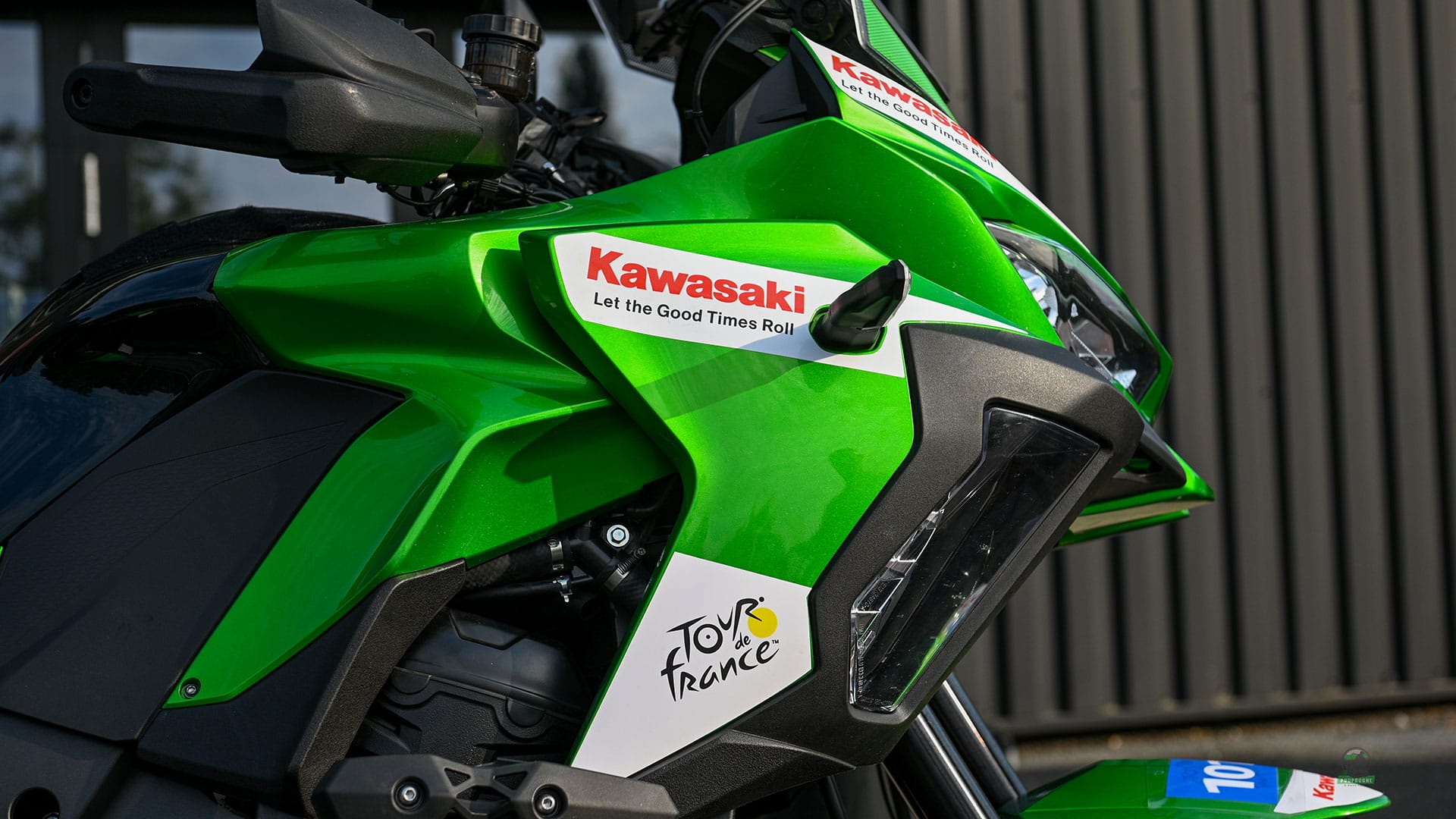 tour de france Kawasaki Poupougneadeuxroues