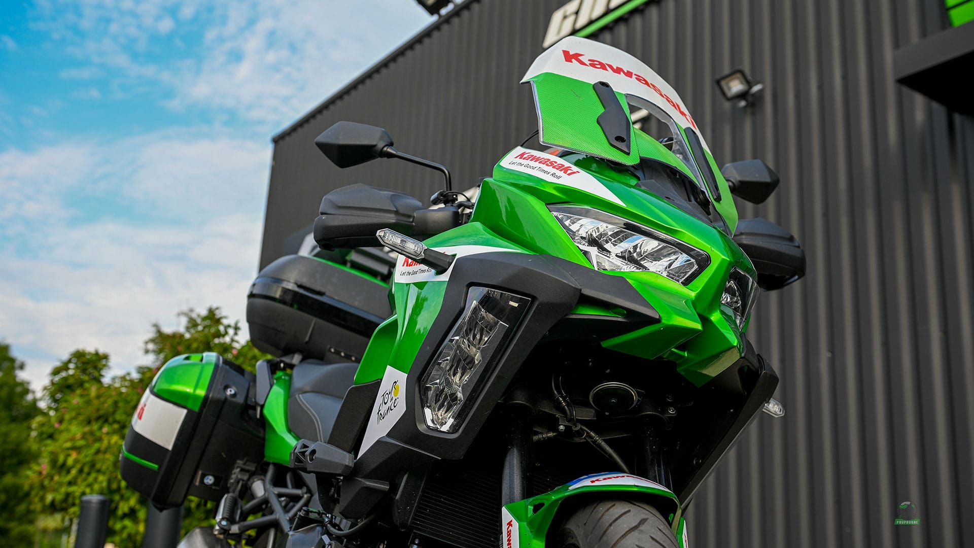 tour de france Kawasaki Poupougneadeuxroues