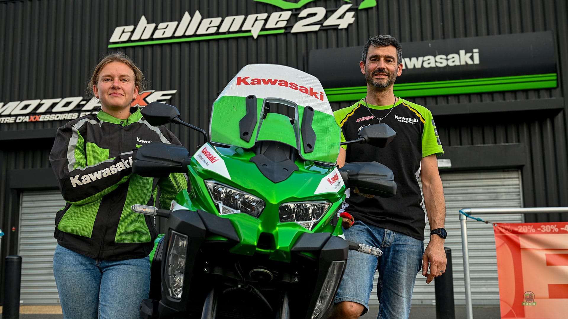 tour de france Kawasaki Poupougneadeuxroues